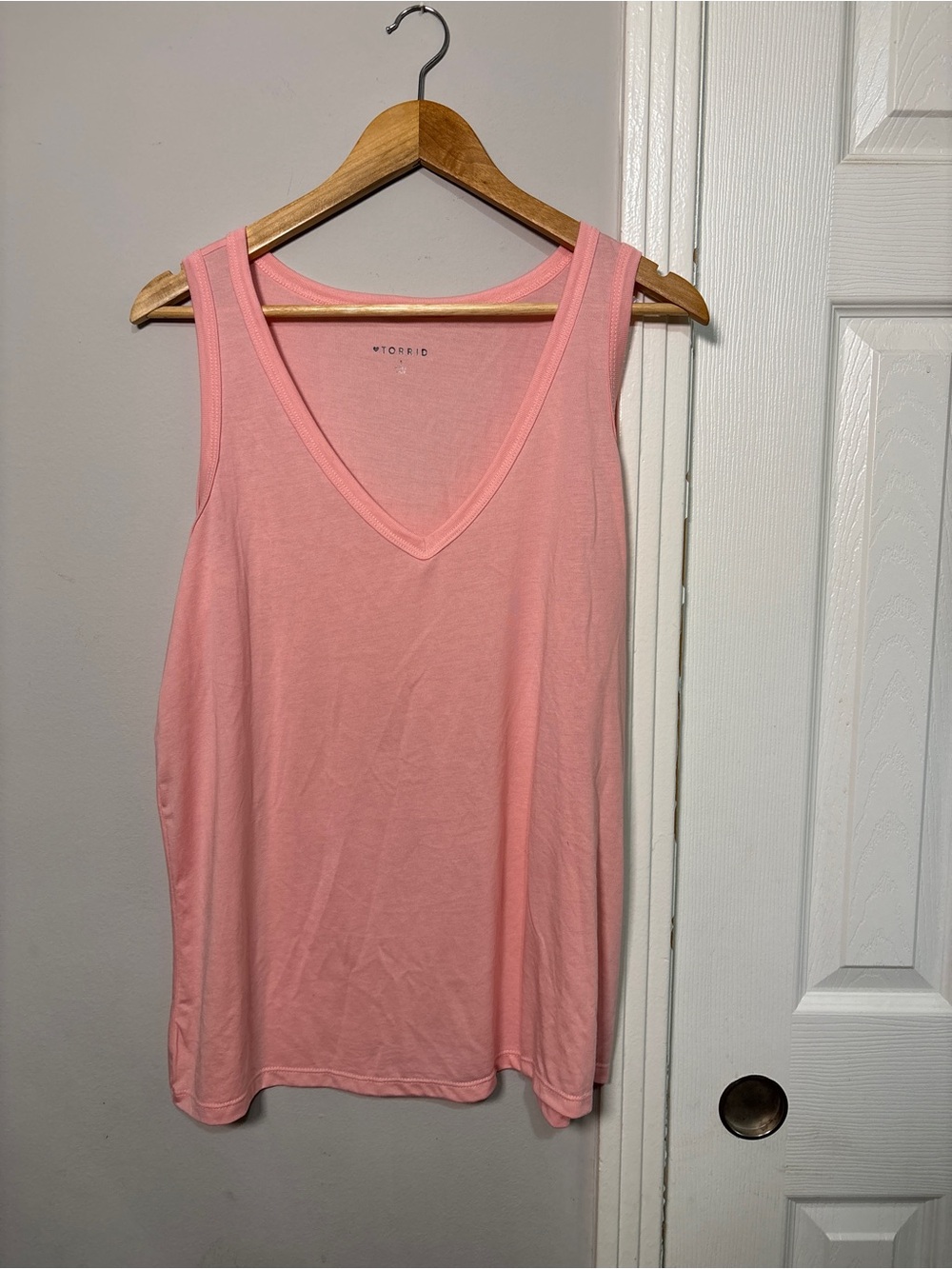 NWT Torrid Peach Pink Tank Top 1 14-16